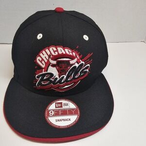 New Era Chicago Bulls Snapback Cap 9Fifty NBA Basketball Hat Adjustable